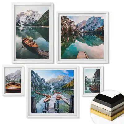 Set de tablouri înrămate O bucătărie plină de iubire și fericire