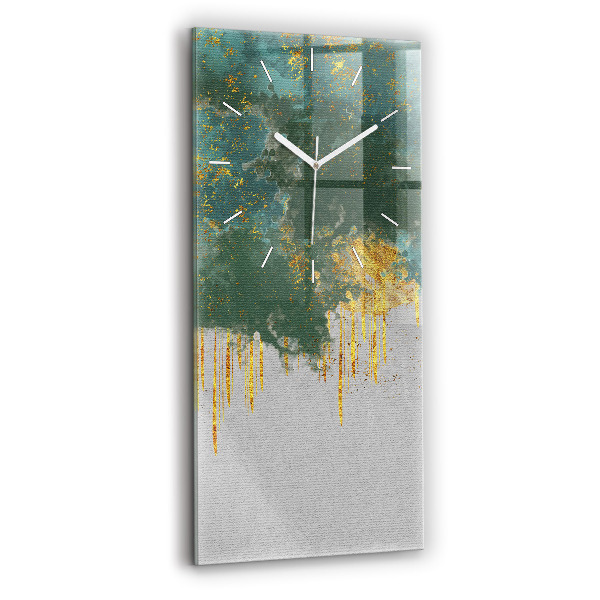 Ceas din sticlă dreptunghiular vertical decorativ Model decorativ