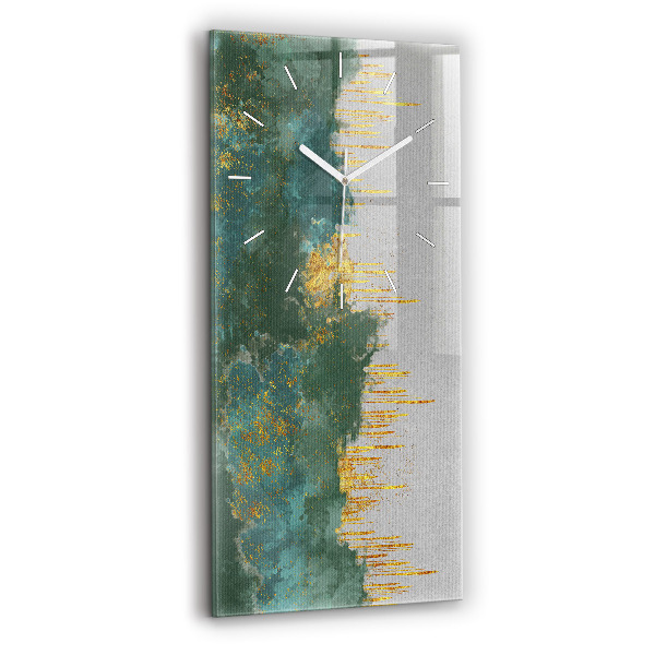 Ceas vertical de perete din sticlă decorativ Model decorativ