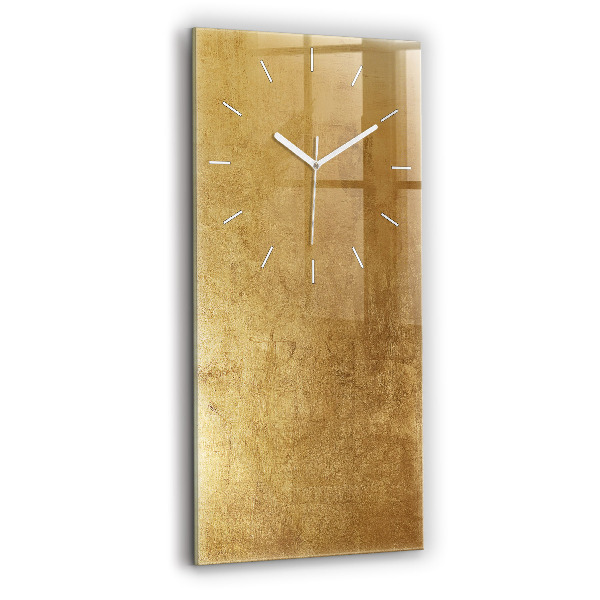 Ceas din sticlă dreptunghiular vertical decorativ Pânză decorativă