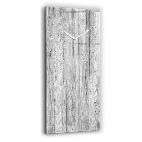 Ceas din sticlă dreptunghiular vertical decorativ Panouri din lemn