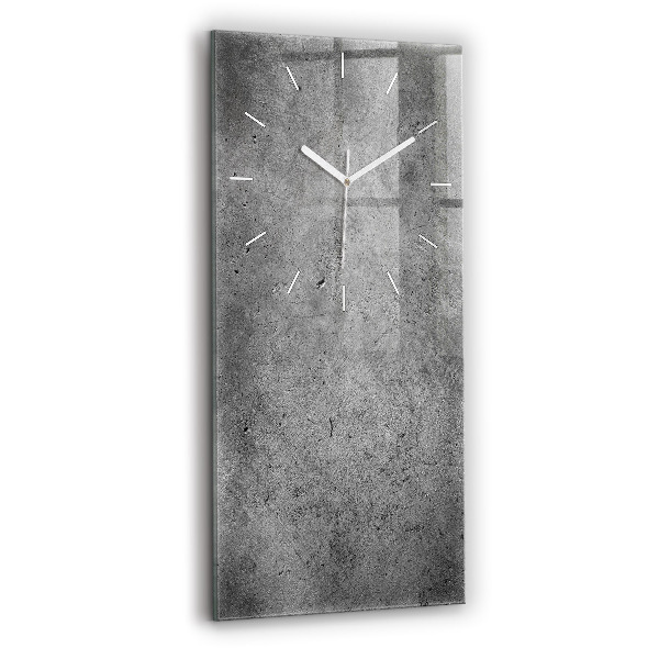 Ceas din sticlă dreptunghiular vertical decorativ Perete industrial
