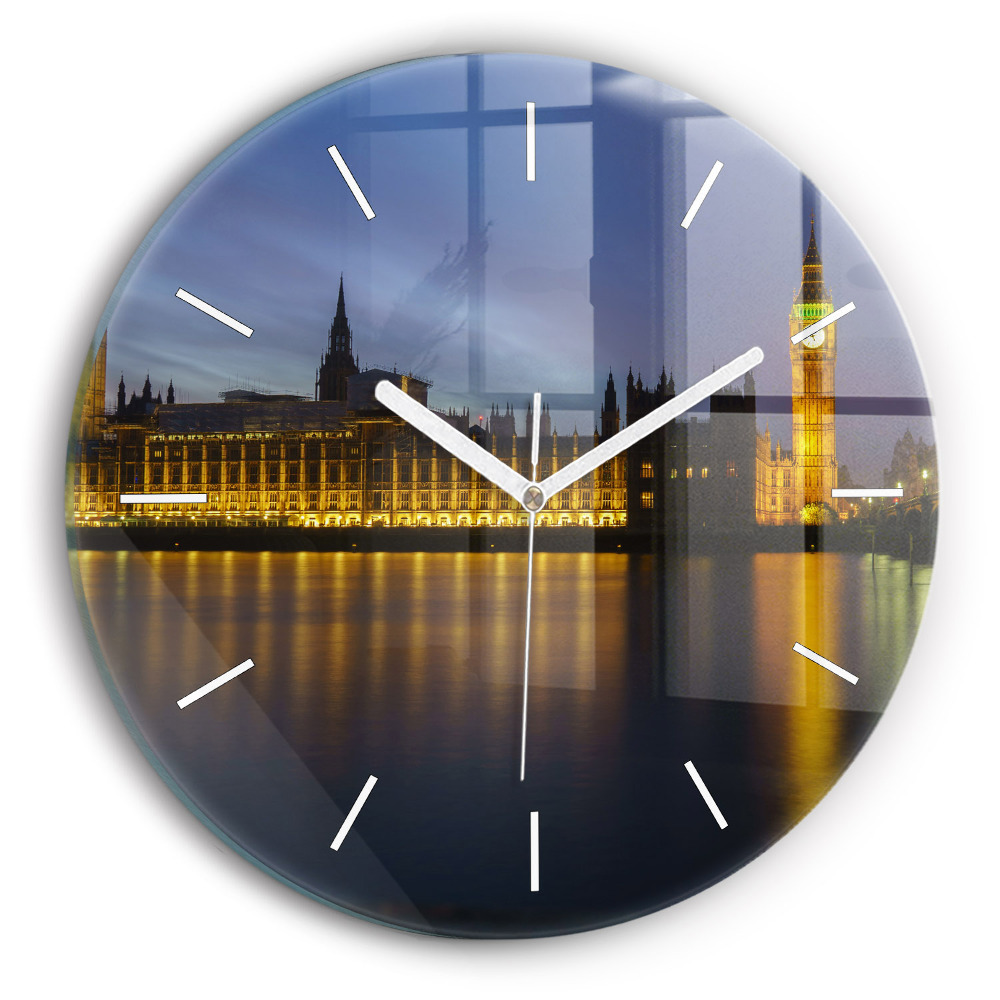 Ceas rotund de perete din sticlă unic Palatul Winchester, Londra