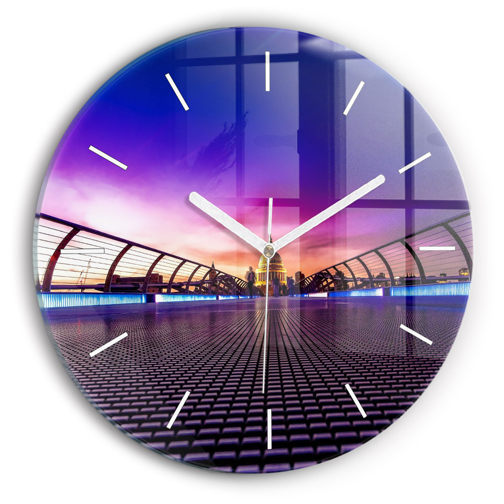 Ceas perete din sticlă rotund unic Catedrala Sf. Paul